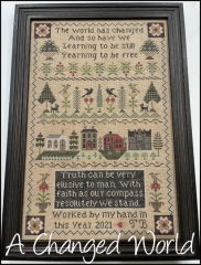 A CHANGED WORLD CROSS STITCH KIT