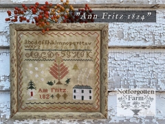 ANN FRITZ 1824 CROSS STITCH PATTERN