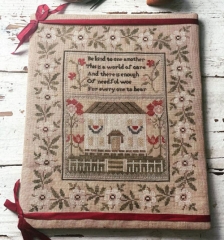 BE KIND SAMPLER CROSS STITCH KIT