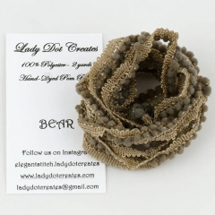 BEAR POM POM TRIM - 2 Yards