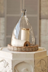 BELL JAR WITH WILLOW BASE