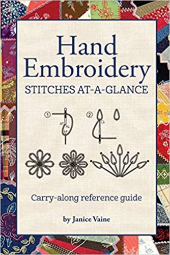 HAND EMBROIDERY STITCHES AT-A-GLANCE BOOKLET: Country Sampler - Spring  Green, WI