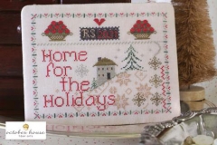 HOME FOR THE HOLIDAYS CROSS STITCH PATTERN