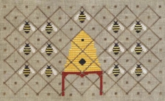 HONEY BEE REVERIE CROSS STITCH PATTERN