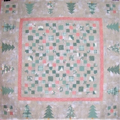 IT'S SNOWING IN THE PINES QUILT PATTERN -SALE