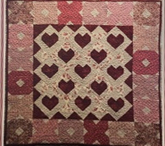 LOVE, HUGS AND KISSES QUILT PATTERN