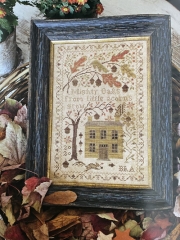 MIGHTY ACORN CROSS STITCH KIT with book