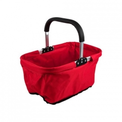 RED COLLAPSIBLE MARKET BASKET