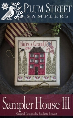 SAMPLER HOUSE III CROSS STITCH PATTERN