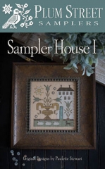 SAMPLER HOUSE I CROSS STITCH PATTERN