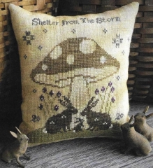 SHELTER FROM THE STORM CROSS STITCH KIT 36ct