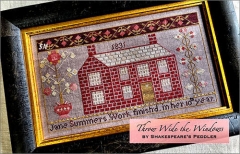 THROW WIDE THE WINDOWS CROSS STITCH PATTERN