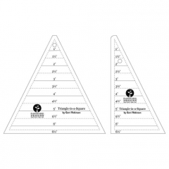 TRIANGLE IN A SQUARE RULER