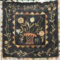 WILDFLOWERS OF SUMMER BED COVER & WALL HANGING PATTERN