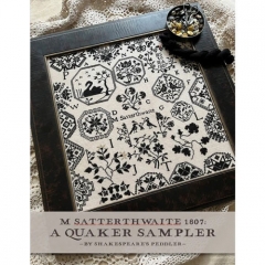 M SATTERTHWAITE 1807: A QUAKER SAMPLER Pattern