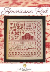 AMERICANA RED CROSS STITCH PATTERN