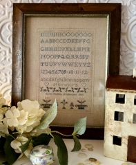 ANNIE MATILDA DRINKWATER 1865 CROSS STITCH PATTERN