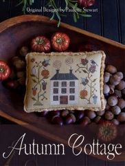 AUTUMN COTTAGE CROSS STITCH PATTERN