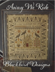 AWAY WE RIDE CROSS STITCH PATTERN