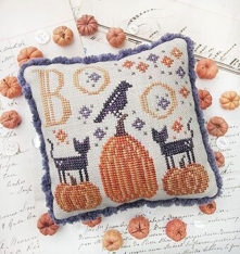 BOO CROSS STITCH PATTERN