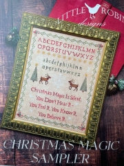 CHRISTMAS MAGIC SAMPLER CROSS STITCH PATTERN