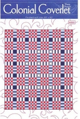 COLONIAL COVERLET QUILT PATTERN