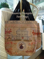 COUNTRY SAMPLER TOTE BAG