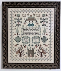 ELIZABETH BROADHEAD 1833 CROSS STITCH PATTERN