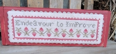 ENDEAVOUR TO IMPROVE KEEPSAKE BOX PATTERN