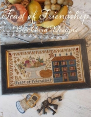 FEAST OF FRIENDSHIP CROSS STITCH PATTERN