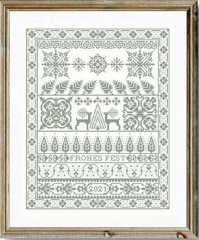 FROHES FEST -GERMAN HOLIDAY SAMPLER Pattern