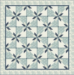 GATHERING STARS QUILT KIT ONLY (Pattern Not Included) -SALE