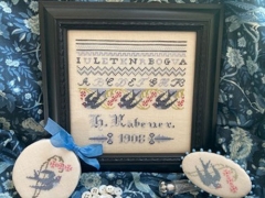 HANANH'S BLUEBIRD SAMPLER PATTERN