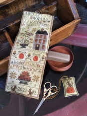 HARVEST HUSWIFE CROSS STITCH PATTERN