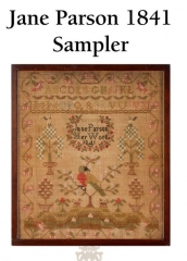 JANE PARSON 1841 SAMPLER PATTERN