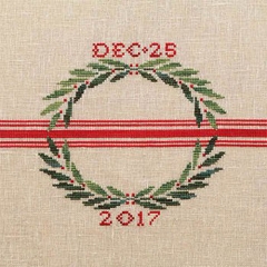 JOYEUX NOEL CROSS STITCH PATTERN