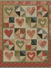 LILLY'S HEARTS & STARS QUILT PATTERN - SALE