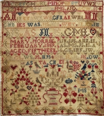 MARY NORRIE 1859 REPRODUCTION CROSS STITCH PATTERN