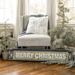 MERRY CHRISTMAS SIGN - GREEN -SALE
