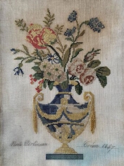 NOELI CORBINEAU 1847 CROSS STITCH PATTERN