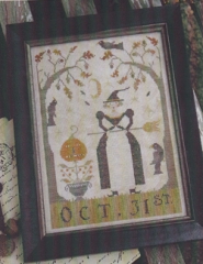 OCT 31ST CROSS STITCH KIT - 36 COUNT (Includes Pattern)