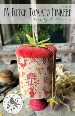 PA DUTCH TOMATO PINKEEP CROSS STITCH PATTERN