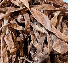 1/2" PETRIFIED WOOD BARK CRINKLE RIBBON - 2 Yards