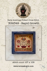 RAPID GROWTH CROSS STITCH PATTERN