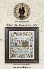 REMEMBER ME CROSS STITCH PATTERN