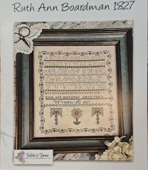 RUTH ANN BOARDMAN 1827 SAMPLER Pattern