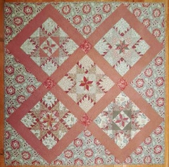 STARS ABOVE THE CHATEAU QUILT KIT ONLY (Pattern Not Included)