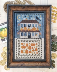 THE PUMPKIN HOUSE CROSS STITCH PATTERN