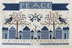 WINTER'S PEACE CROSS STITCH SAMPLER