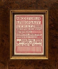 ANNIE BAYLISS 1887 Cross Stitch Pattern
